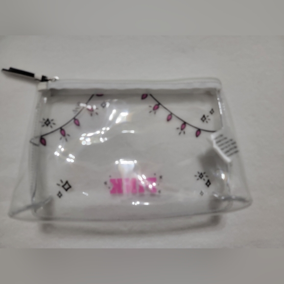 NWOT Victoria's Secret PINK Makeup Bag Clear - Picture 3 of 8